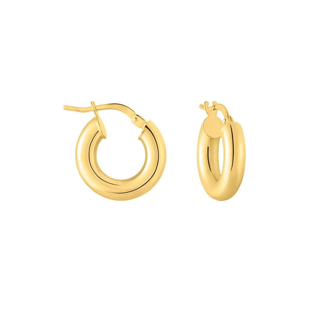 Orecchini A Cerchio Toujours Oro Giallo - Orecchini a Cerchio Donna | Stroili