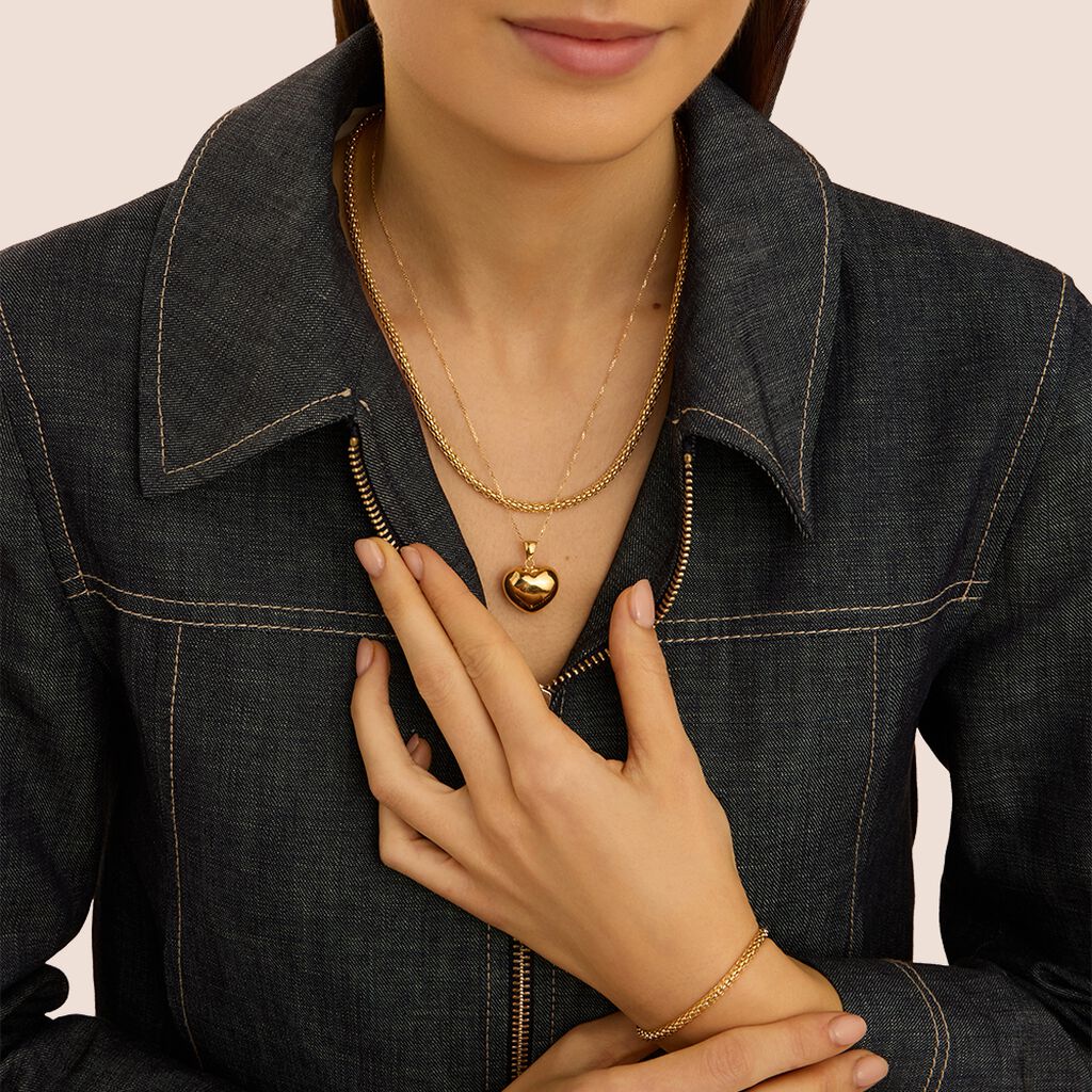 Pendente Gold Essence Oro Giallo