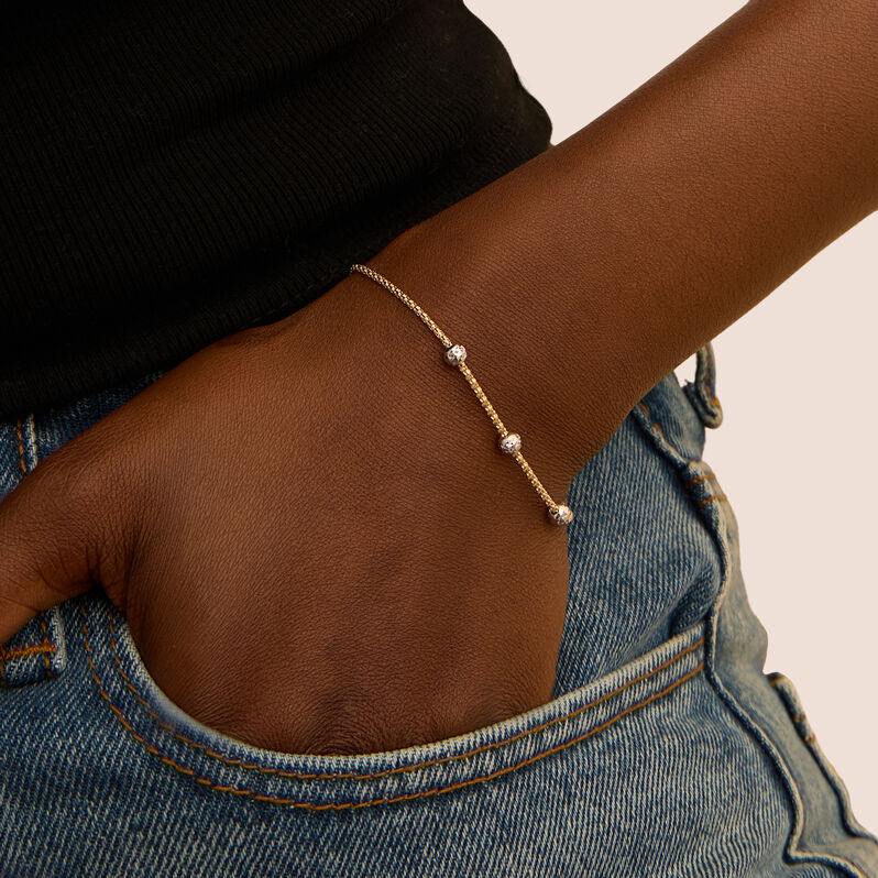 Bracciale Isabelle Oro Bicolore - Bracciali Donna | Stroili