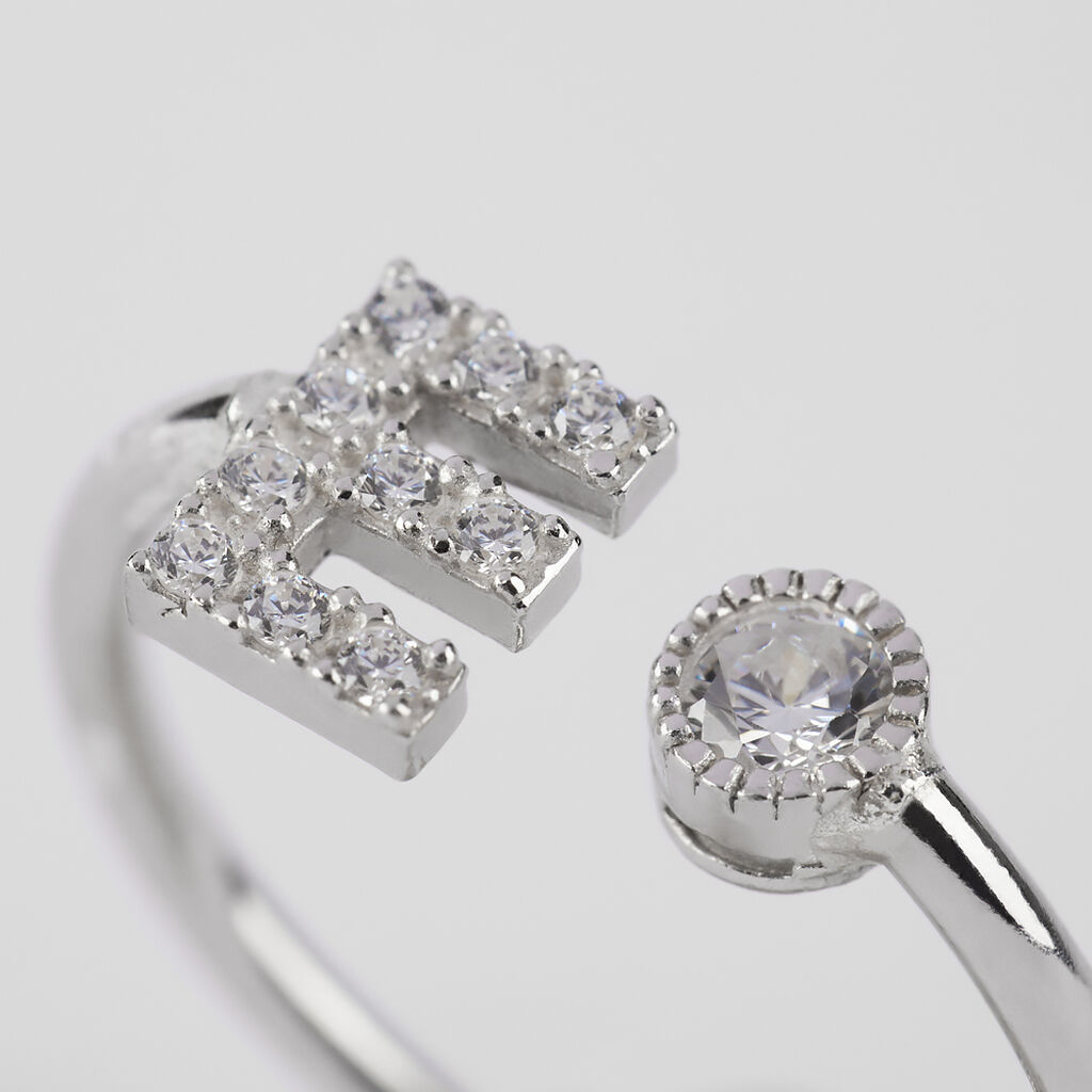 Anello Fantasia Silver Moments Argento Rodiato Cubic Zirconia - Anelli con Pietre Donna | Stroili