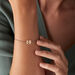 Bracciale Lady Chic Acciaio Bicolore Bianco / Rosa Cristallo - Bracciali Donna | Stroili