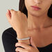 Bracciale Tennis Romantic Shine Metallo Cristallo - Bracciali Tennis Donna | Stroili