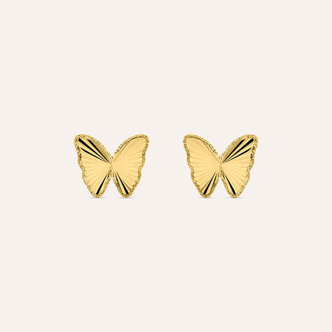 Orecchini Lobo Beverly Oro Giallo - Orecchini a Lobo Donna | Stroili