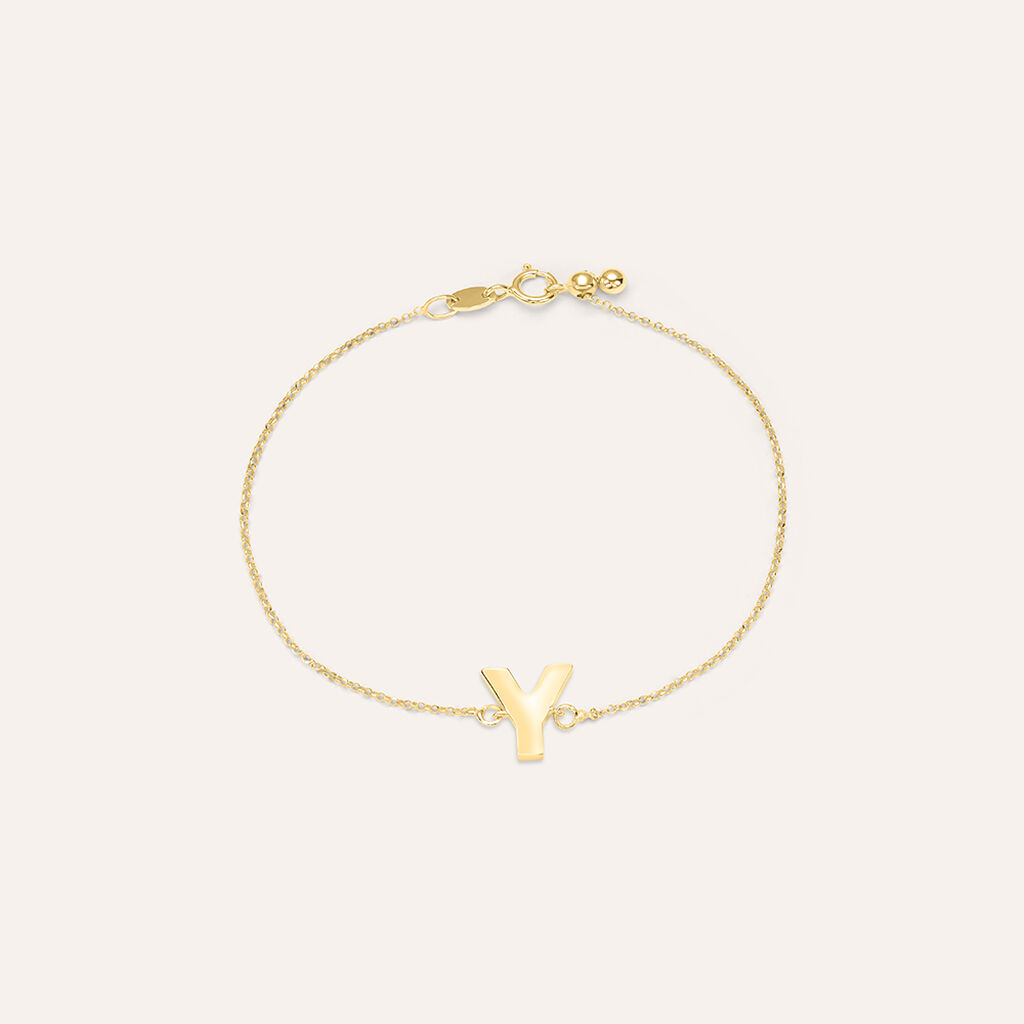 Bracciale Regolabile Beverly Oro Giallo - Bracciali Amicizia Donna | Stroili