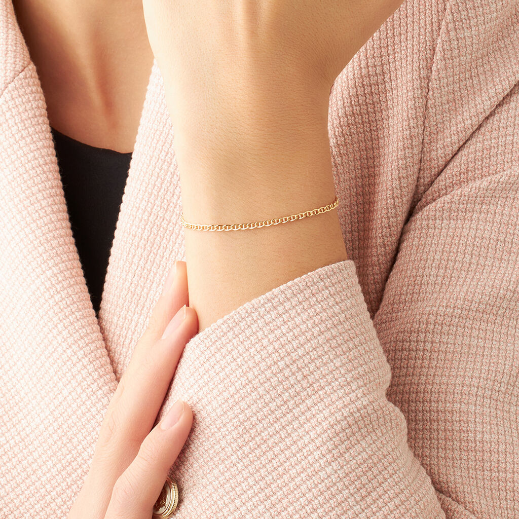 Bracciale Catena Colette Oro Giallo - Bracciali Unisex | Stroili