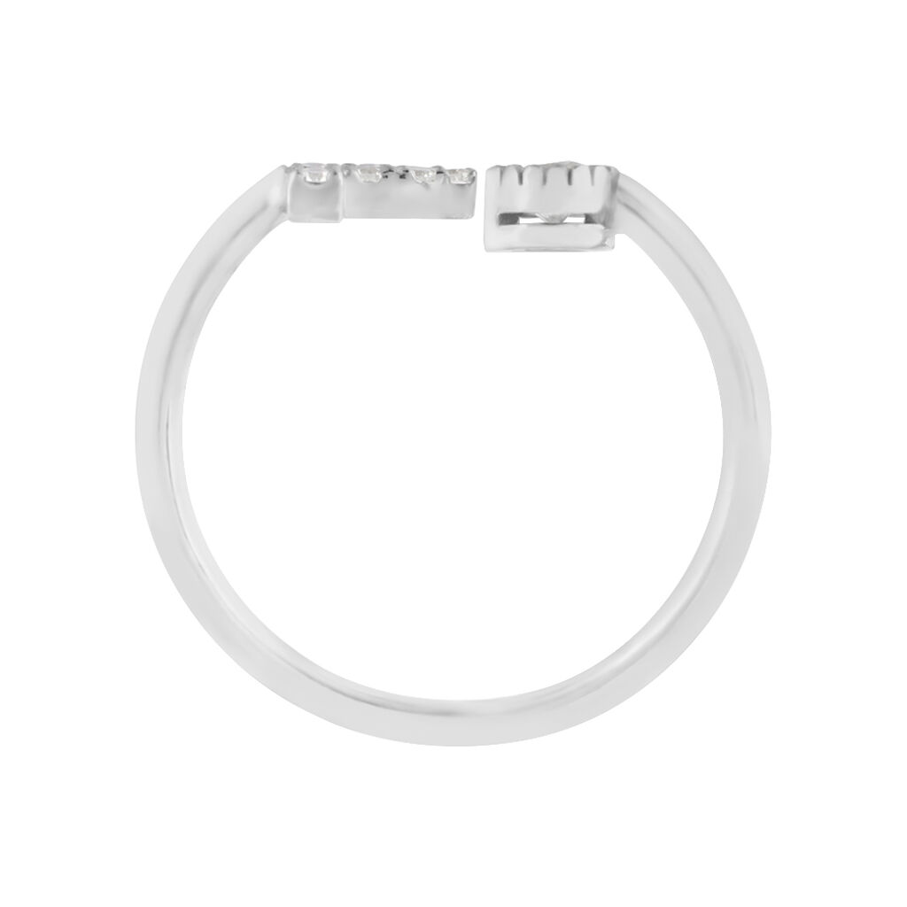 Anello Fantasia Silver Moments Argento Rodiato Cubic Zirconia - Anelli con Pietre Donna | Stroili