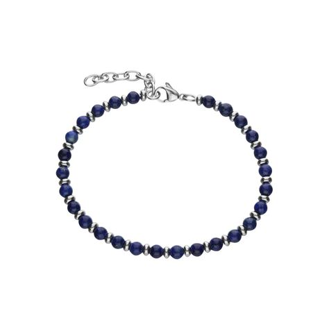 Bracciale Articolo Aggiuntivo Cassa Acciaio Lapislazzuli - Bracciali Uomo | Stroili