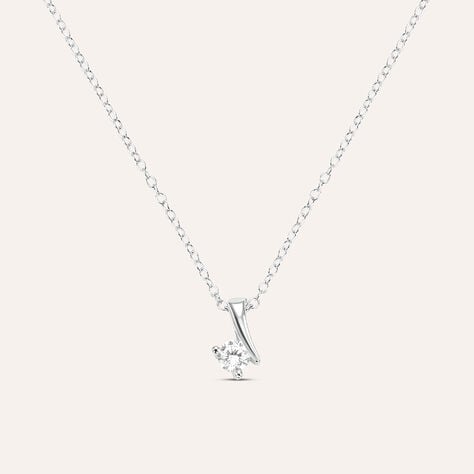 Collana Silver Elegance Argento Rodiato Cubic Zirconia - Collane Donna | Stroili