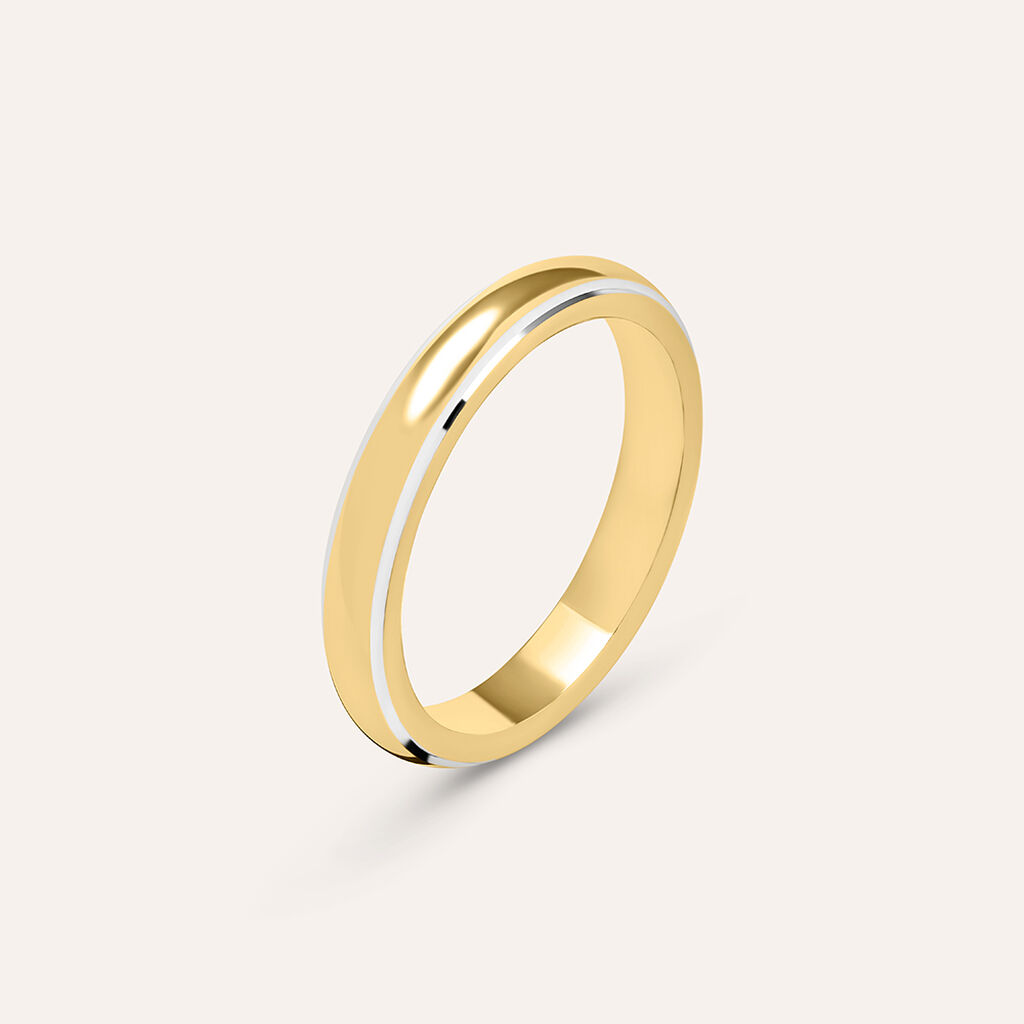 Fede Classica 3.5 mm Oro Bicolore