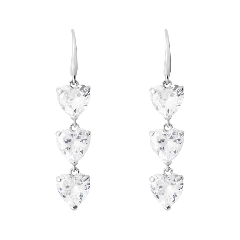 Orecchini oro bianco e diamanti stroili best sale
