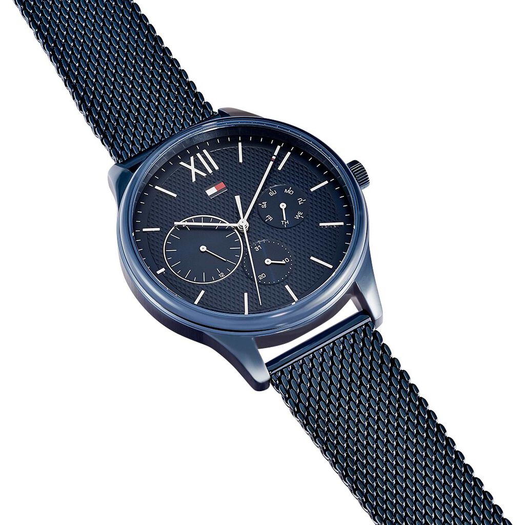 Orologio Al Quarzo Tommy Hilfiger Damon 1791421 - Orologi a Maglia Milanese Uomo | Stroili