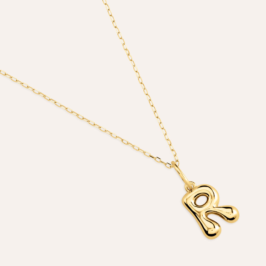 Pendente Love Beats Argento Dorato