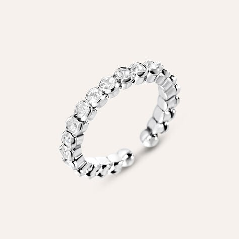 Anello Eternity Romantic Shine Metallo Cristallo - Anelli Eternity Donna | Stroili