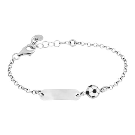 Bracciale Con Targhetta Silver Baby Argento Rodiato - Bracciali con Incisione Bambino | Stroili