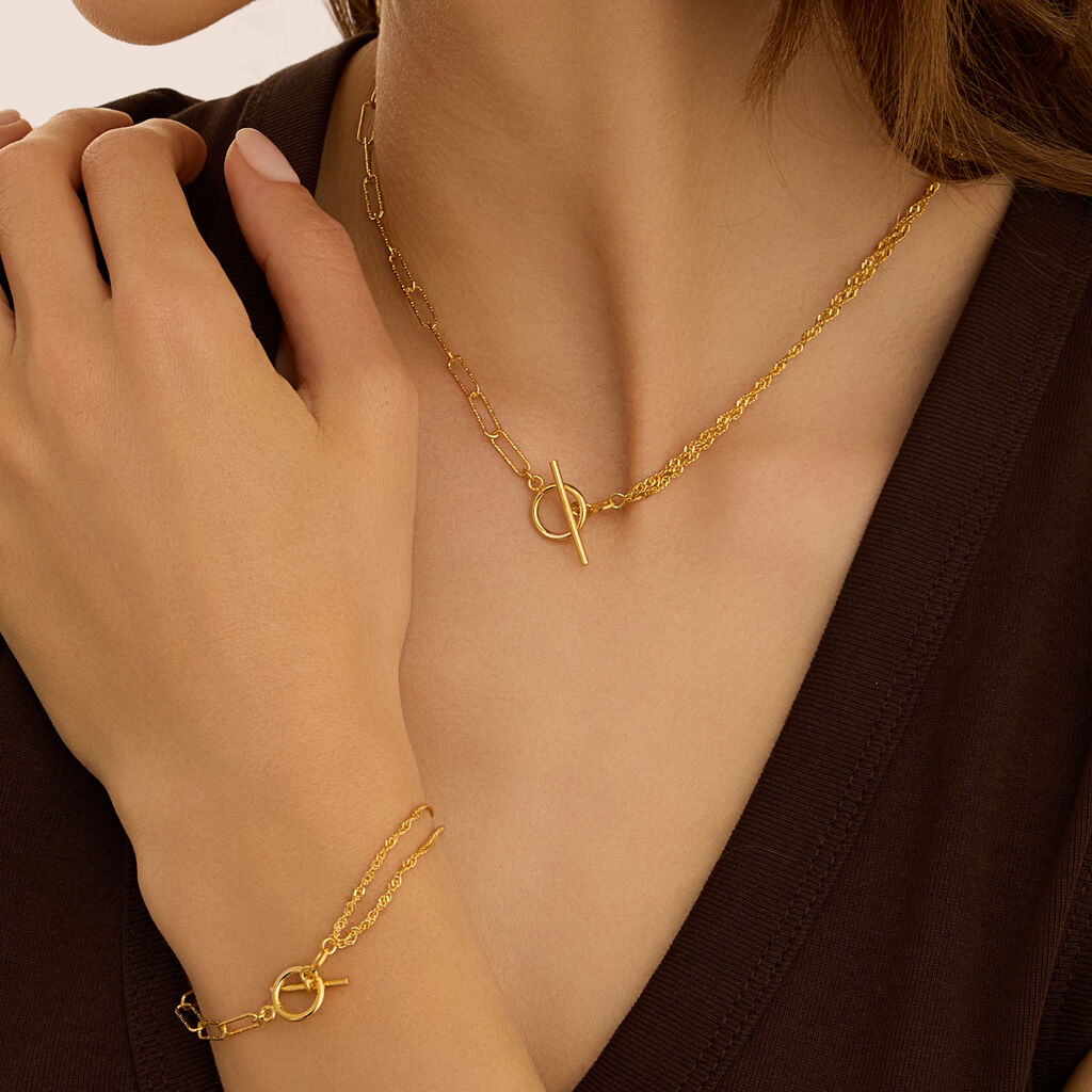 Catena Silver Collection Argento Dorato - Collane Donna | Stroili