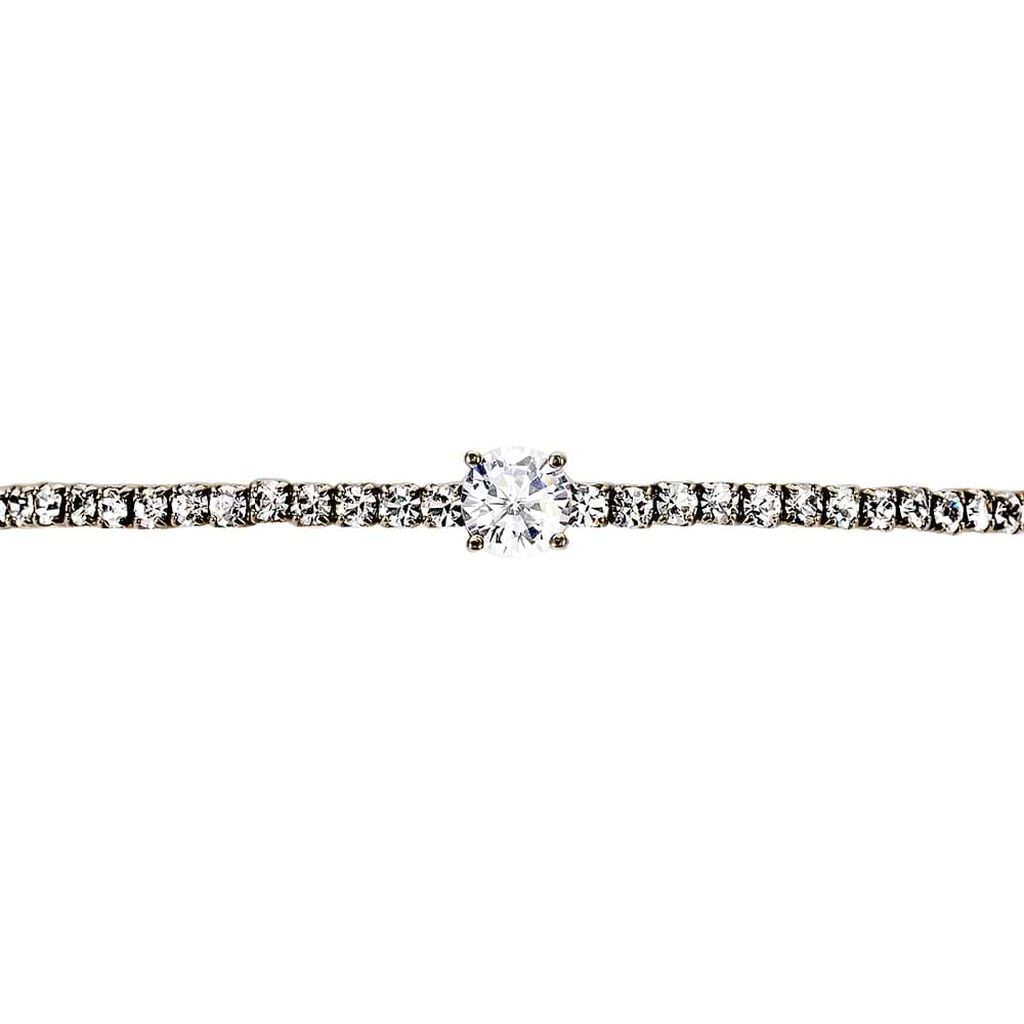 Bangle in metallo e strass - Bracciali Donna | Stroili