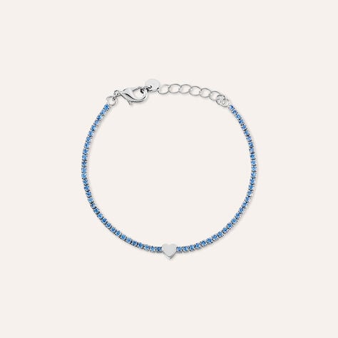 Bracciale Tennis Romantic Shine Metallo Cristallo - Bracciali Tennis Donna | Stroili
