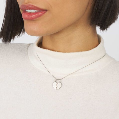 Pendente Silver Collection Argento Rodiato - Ciondoli con Incisione Donna | Stroili