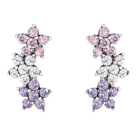 Orecchini Lobo Silver Shine Argento Rodiato Cubic Zirconia - Orecchini a Lobo Donna | Stroili