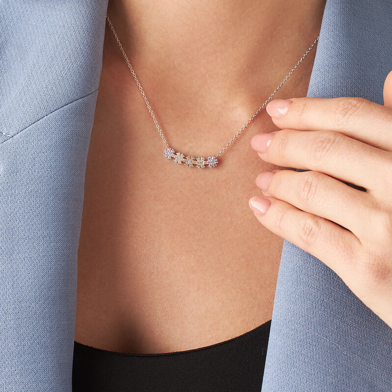 Collana Silver Shine Argento Rodiato Cubic Zirconia - Collane Donna | Stroili