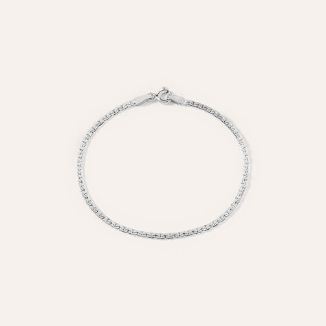 Bracciale Catena Colette Oro Bianco - Bracciali Donna | Stroili