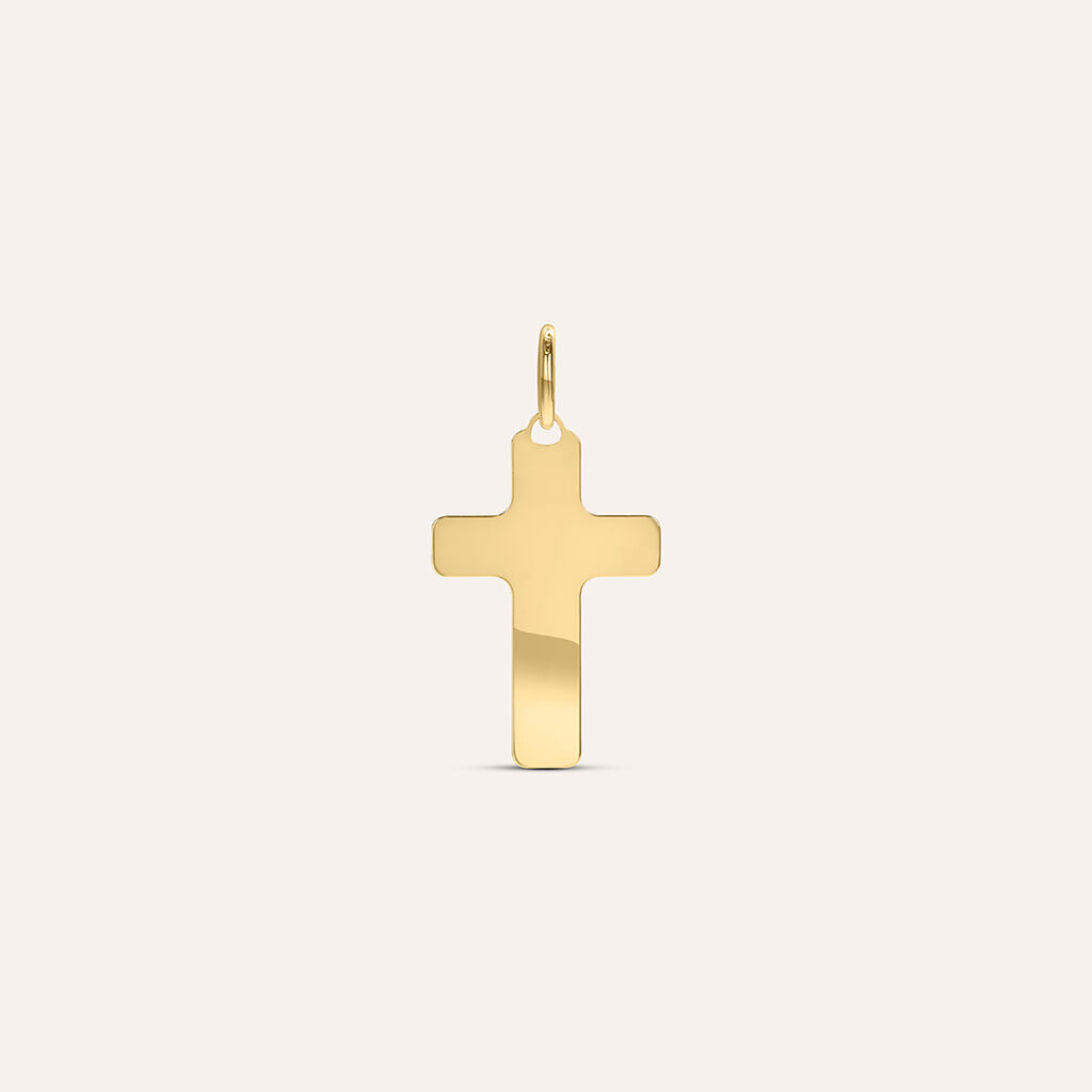 Pendente Holy Oro Giallo - Ciondoli con Incisione Unisex | Stroili