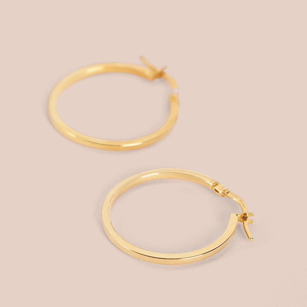 Orecchini A Cerchio Toujours Oro Giallo