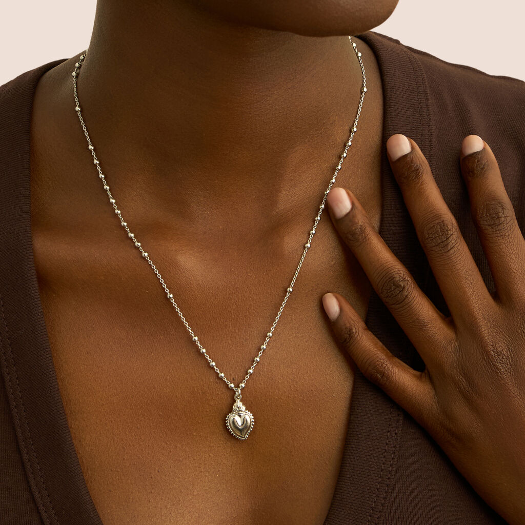 Collana Silver Soul Argento Rodiato