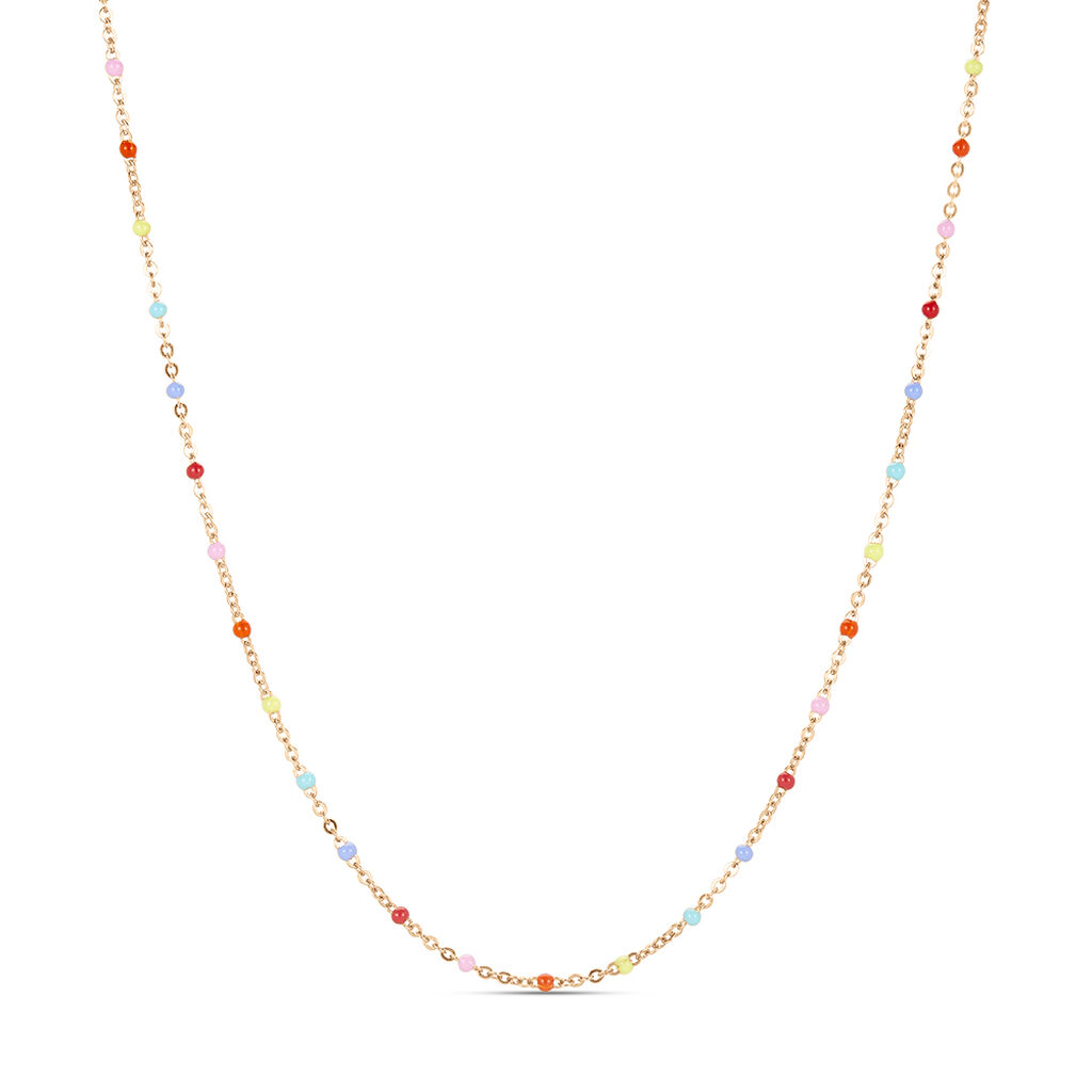 Collana Silver Collection Argento Rosa Pietra sintetica - Collane Donna | Stroili