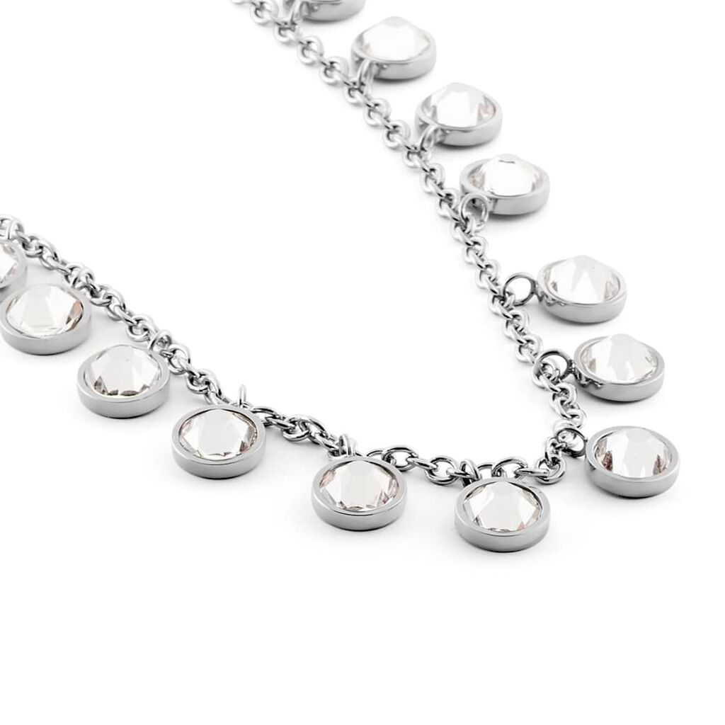 Collana Sunrise Acciaio Cristallo