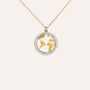 Collana Claire Oro Giallo Cubic Zirconia