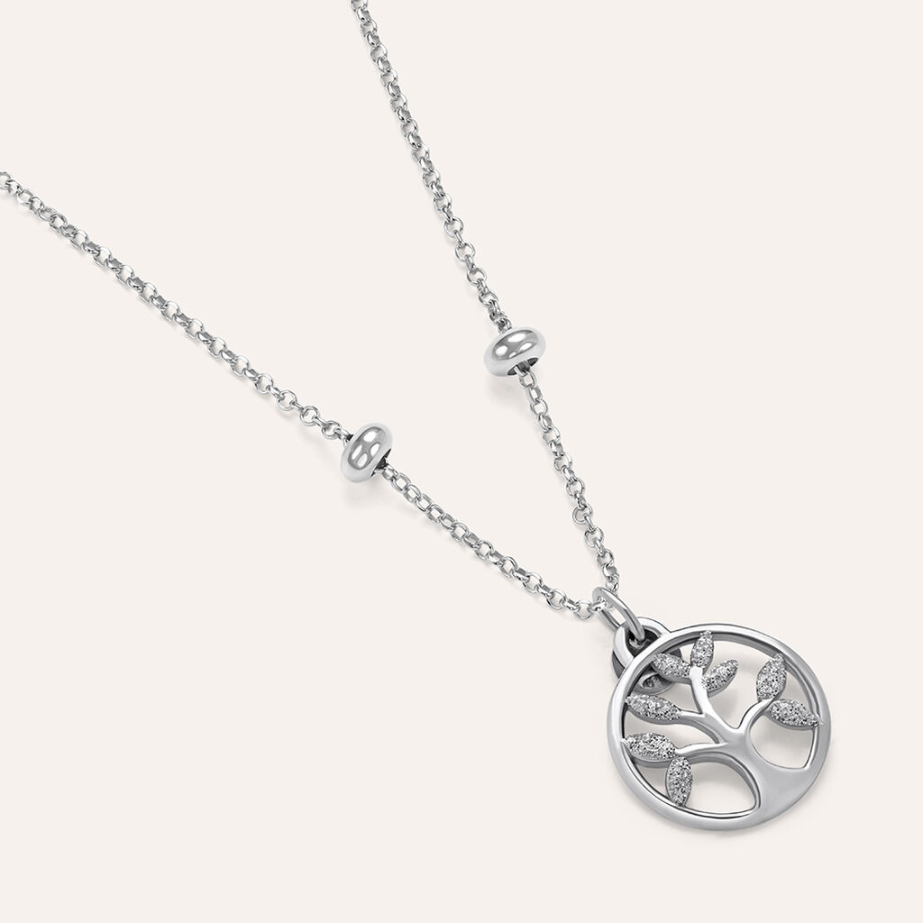 Pendente Love Beats Argento Rodiato