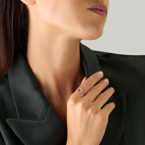 Anello Fantasia Silver Shine Argento Rodiato Cubic Zirconia - Anelli con Pietre Donna | Stroili