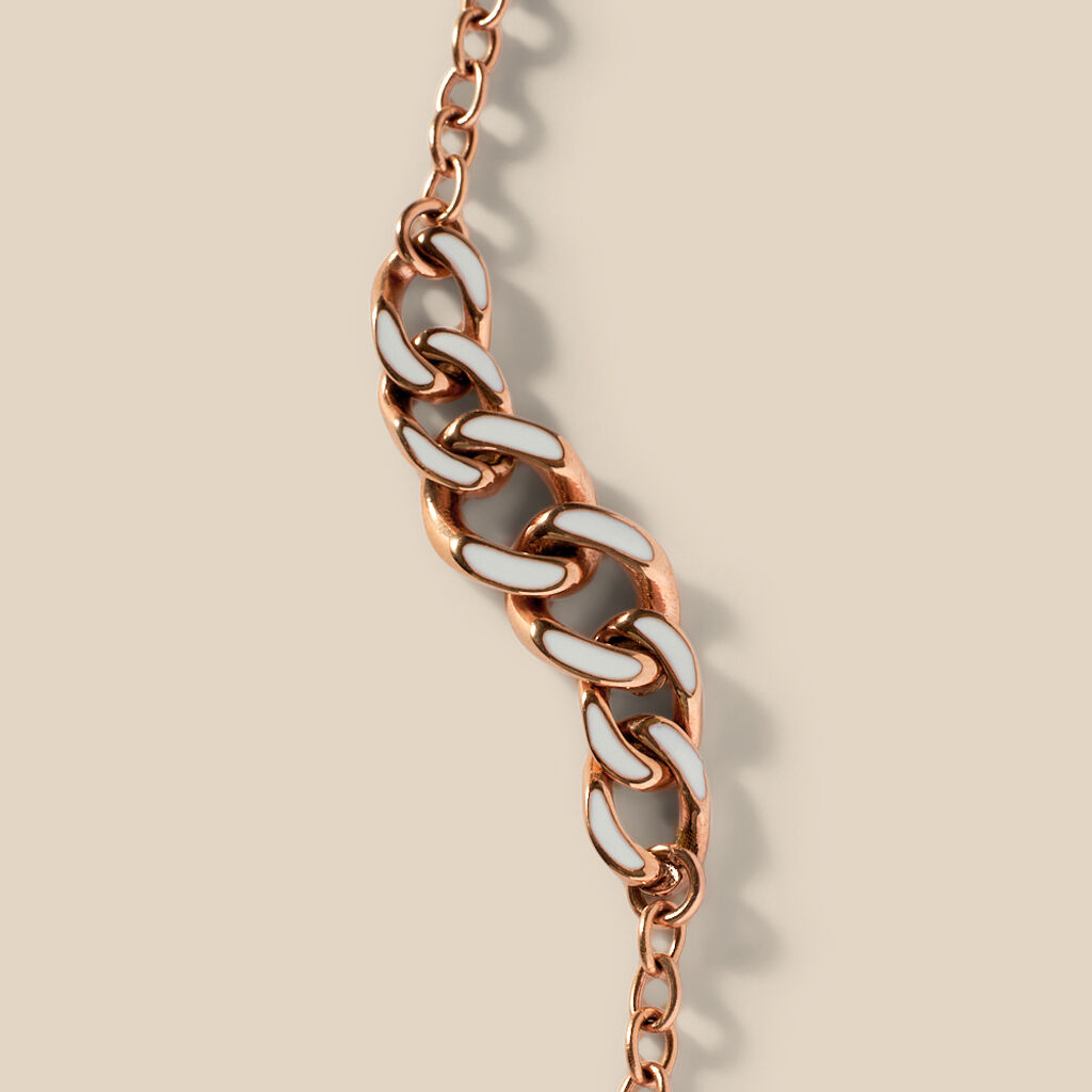 Bracciale Lady Sweet Acciaio Rosa - Bracciali Donna | Stroili