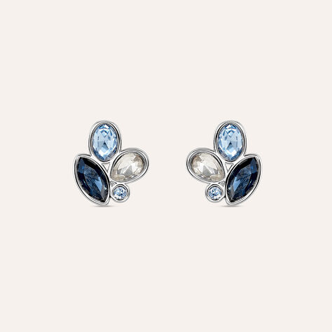 Orecchini Lobo Violet Ottone Cristallo - Orecchini a Lobo Donna | Stroili