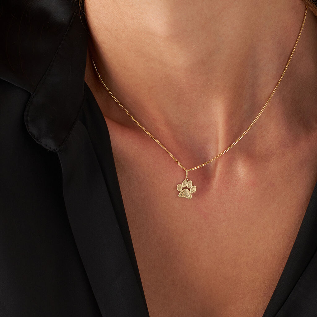 Pendente Poème Oro Giallo