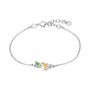 Bracciale in argento con Mammolo