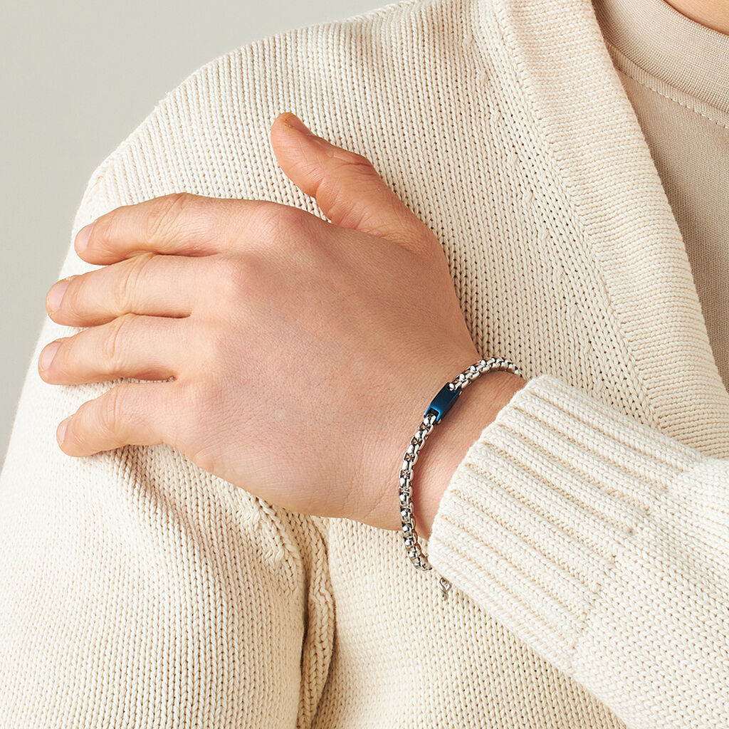 Bracciale Man Code Acciaio Bicolore - Bracciali Uomo | Stroili