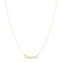 Collana Name Oro Giallo