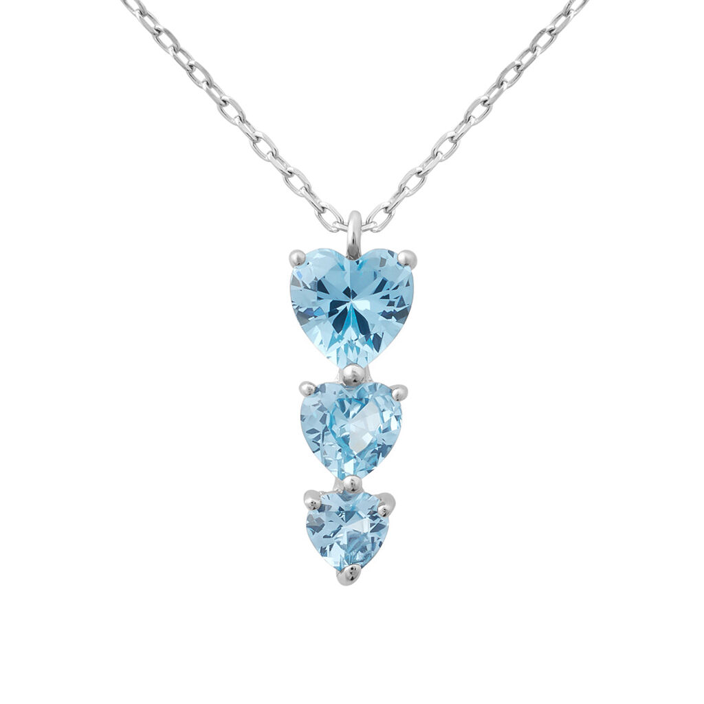 Collana Trilogy Silver Rainbow Argento Rodiato Cubic Zirconia