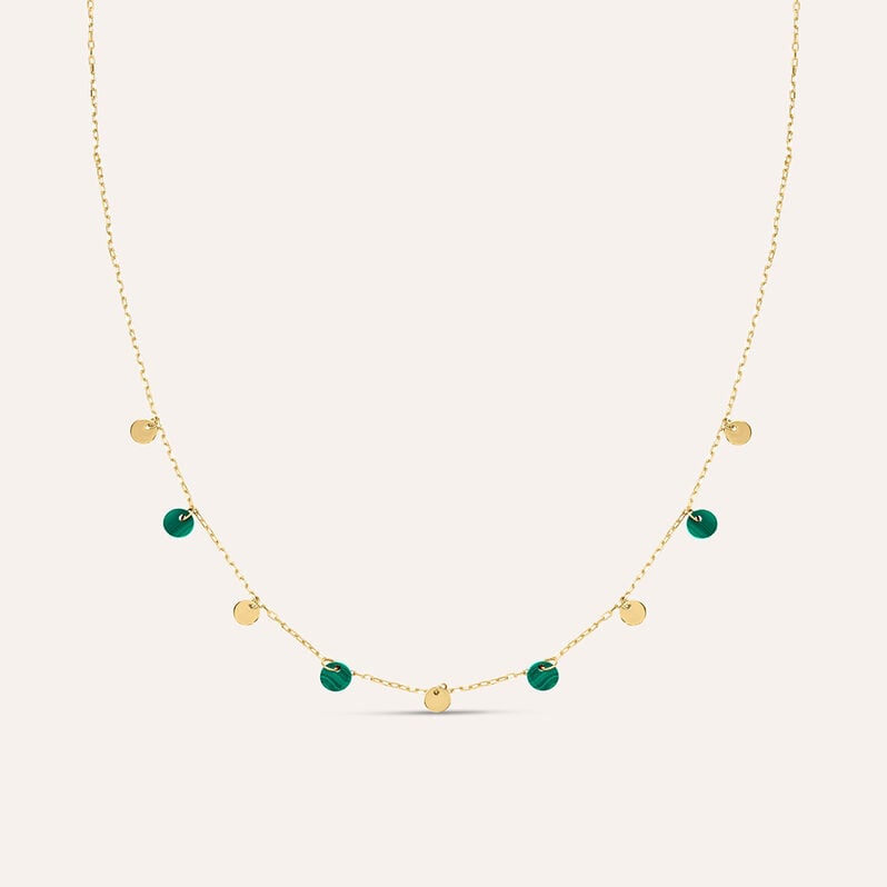 Collana Beverly Oro Giallo Malachite - Collane Donna | Stroili