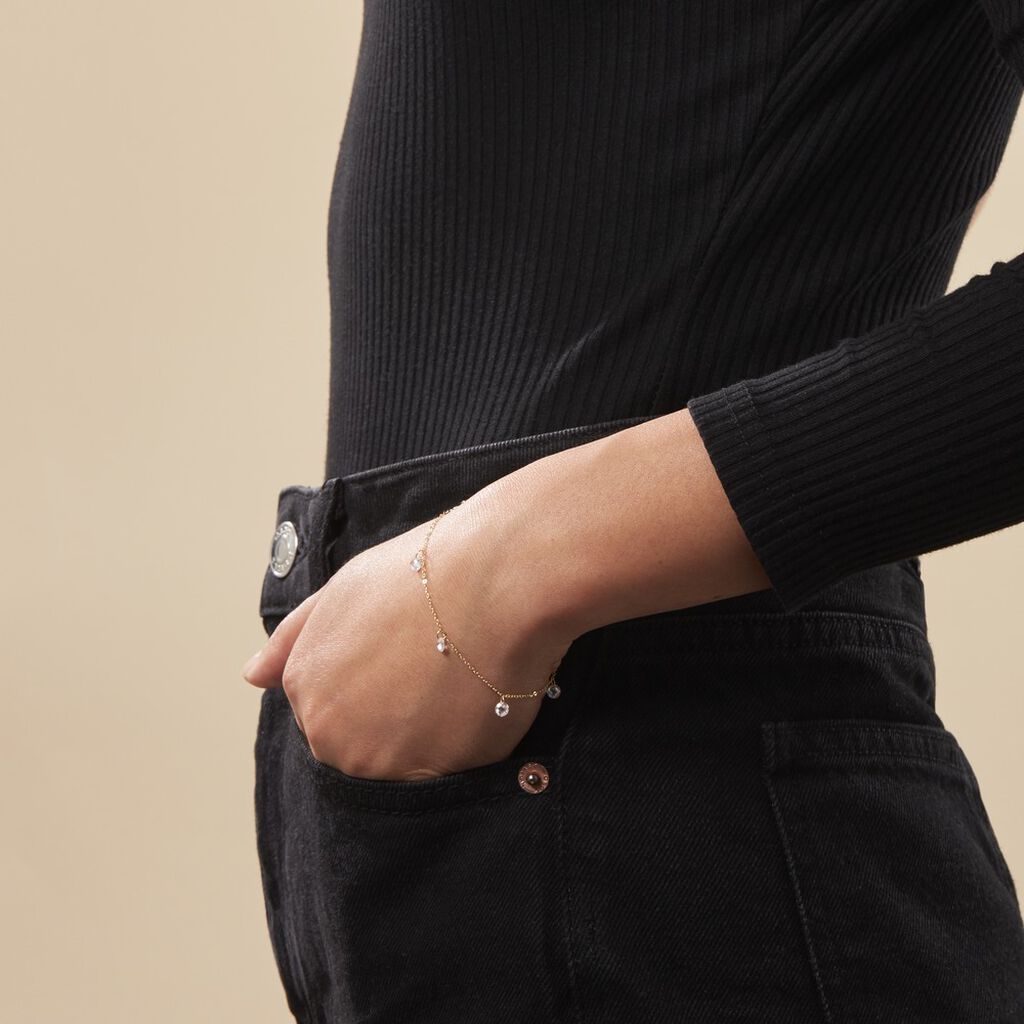 Bracciale Claire Oro Giallo Cubic Zirconia