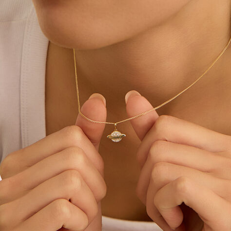 Pendente Poème Oro Giallo Cubic Zirconia - Ciondoli Donna | Stroili