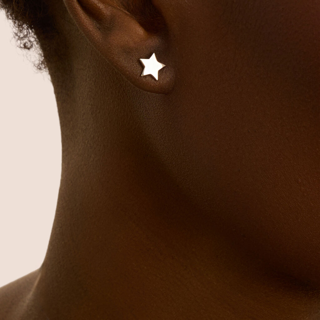 Orecchini Lobo Silver Collection Argento Rodiato