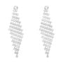 Orecchini Pendenti Romantic Shine Metallo Cristallo