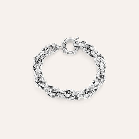 Bracciale Catena Moonlight Acciaio Bianco - Bracciali Donna | Stroili