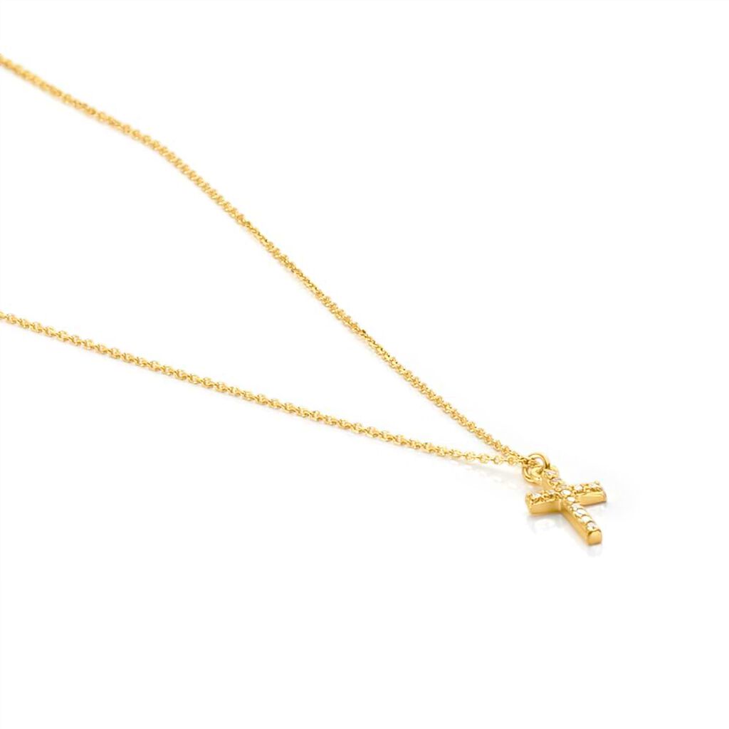 Collana Holy Oro Giallo Cubic Zirconia - Collane Donna | Stroili