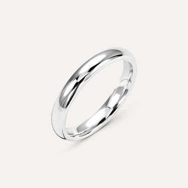 Fede Comoda 3 mm Oro Bianco