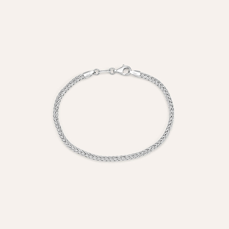 Bracciale Catena Gentleman Argento Rodiato - Gioielli Uomo | Stroili