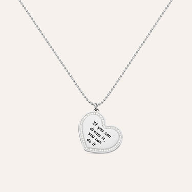 Collana Sunrise Acciaio Cristallo